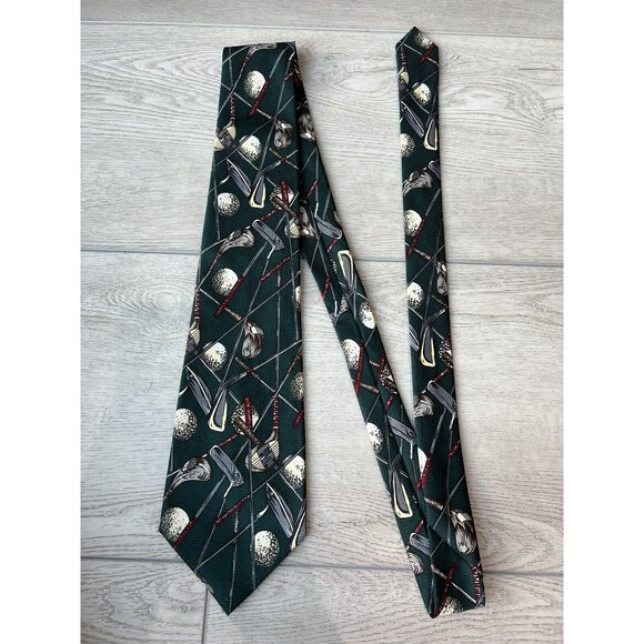 A. Rogers Golf Clubs & Putters‎ Tie Novelty VINTAGE 56" L X 4" W - Picture 2 of 7